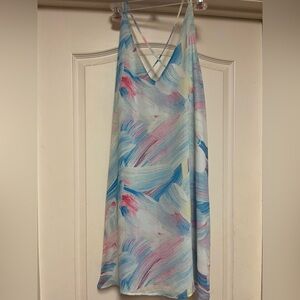 Fun Multicolor Mini Dress